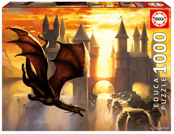 Educa 17312 1000 Sunset Dragon Puzzle Educa 17312 1000 Sunset Dragon Puzzle