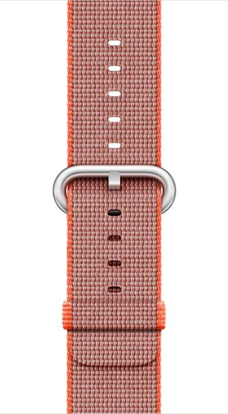 Apple MNK52ZM/A Band 38mm Space Orange/Anthracite Woven Nylon Apple MNK52ZM/A Band 38mm Space Orange/Anthracite Woven Nylon
