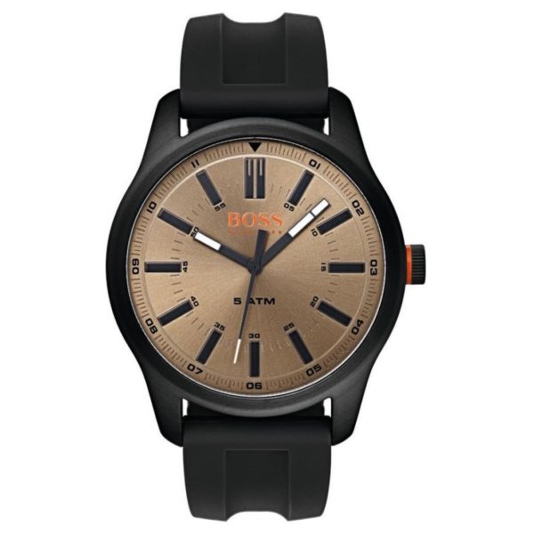 Hugo Boss Dublin Watch For Men with Black Rubber Strap Hugo Boss Dublin Watch For Men with Black Rubber Strap