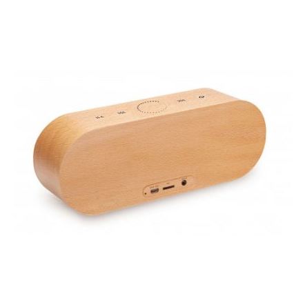 Merlin Timber Tunes Portable Wireless Speaker Brown 92852 Merlin Timber Tunes Portable Wireless Speaker Brown 92852