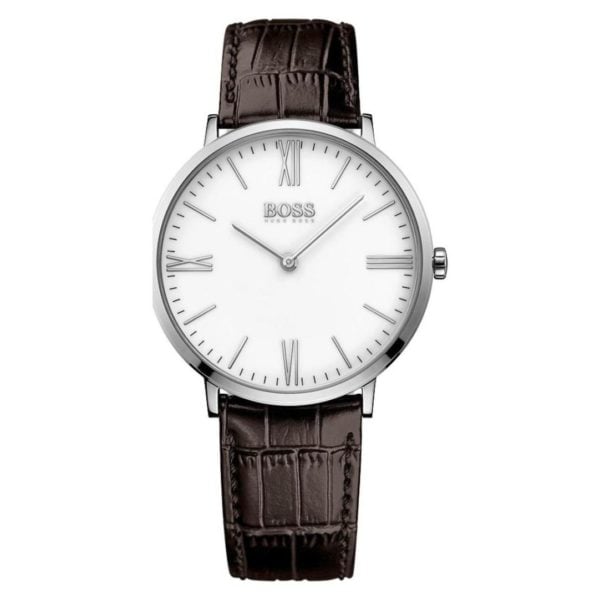 Hugo Boss Jackson Watch For Men with Brown Leather Strap Hugo Boss Jackson Watch For Men with Brown Leather Strap