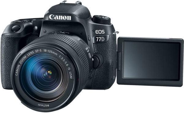 Canon EOS 77D DSLR Camera Black With EFS 18-135mm IS USM Lens Canon EOS 77D DSLR Camera Black With EFS 18-135mm IS USM Lens
