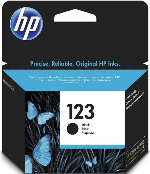 HP F6V17AE 123 Ink Cartridge Black HP F6V17AE 123 Ink Cartridge Black