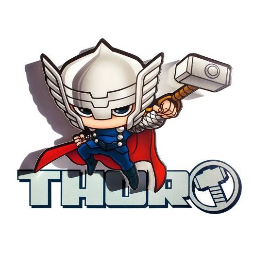 3DLightFX Marvel Thor 3D Decor Wall Light 2002012 3DLightFX Marvel Thor 3D Decor Wall Light 2002012
