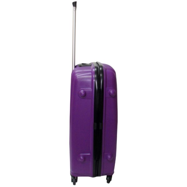 Highflyer THKELVIN3PC Kelvin Trolley Luggage Bag Purple/Black 3pc Set Highflyer THKELVIN3PC Kelvin Trolley Luggage Bag Purple/Black 3pc Set