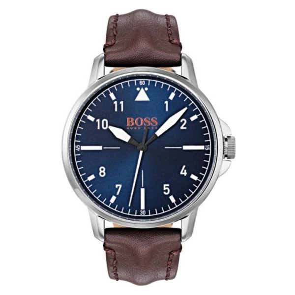 Hugo Boss Chico Watch For Men with Brown Leather Strap Hugo Boss Chico Watch For Men with Brown Leather Strap