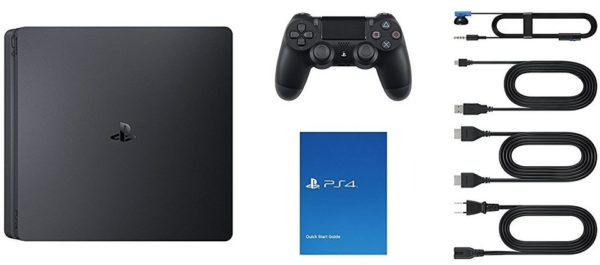 Sony PS4 Slim Gaming Console 500GB Black + Horizon Zero Dawn Game + Ratchet Game + Drive Club Game + 3 Month Membership Playstation Plus Sony PS4 Slim Gaming Console 500GB Black + Horizon Zero Dawn Game + Ratchet Game + Drive Club Game + 3 Month Membership Playstation Plus