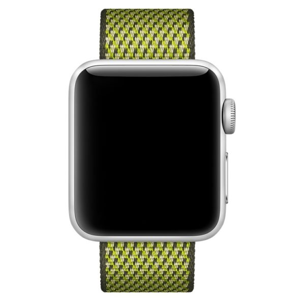 Apple Woven Nylon Band 38mm Dark Olive Check - MQVF2ZM/A Apple Woven Nylon Band 38mm Dark Olive Check - MQVF2ZM/A
