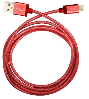 Goui GLC8PINRD Lightning cable to USB- Red Goui GLC8PINRD Lightning cable to USB- Red