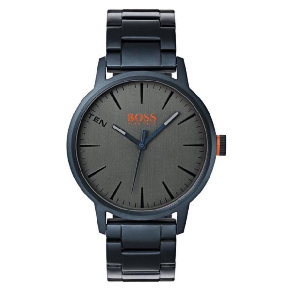 Hugo Boss Copenhagen Watch For Men with Blue Metal Bracelet Hugo Boss Copenhagen Watch For Men with Blue Metal Bracelet