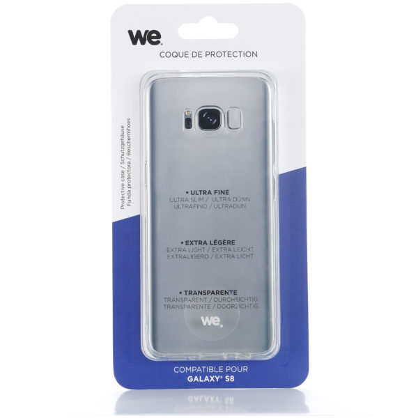 WE Transparent Protective Case For Samsung Galaxy S8 WE Transparent Protective Case For Samsung Galaxy S8