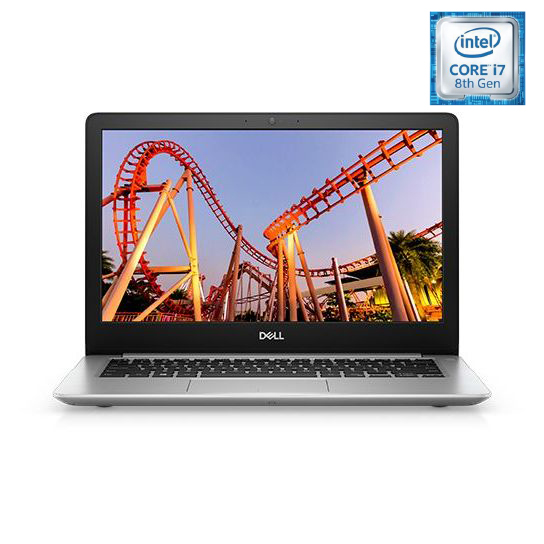 Dell Inspiron 13 5370 Laptop - Core i7 1.8GHz 8GB 256GB 4GB Win10 13.3inch FHD Silver Dell Inspiron 13 5370 Laptop - Core i7 1.8GHz 8GB 256GB 4GB Win10 13.3inch FHD Silver