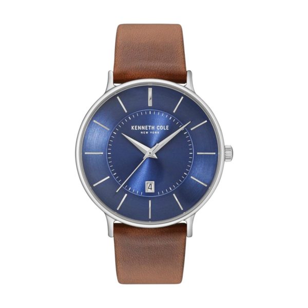 Kenneth Cole New York Watch For Men with Leather Strap Kenneth Cole New York Watch For Men with Leather Strap
