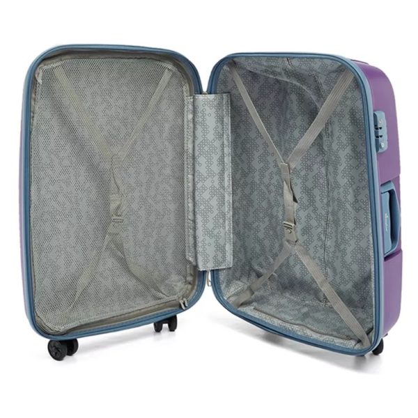 Senator Spinner Trolley Luggage Bag Purple 19inch PPB-19_PPL Senator Spinner Trolley Luggage Bag Purple 19inch PPB-19_PPL