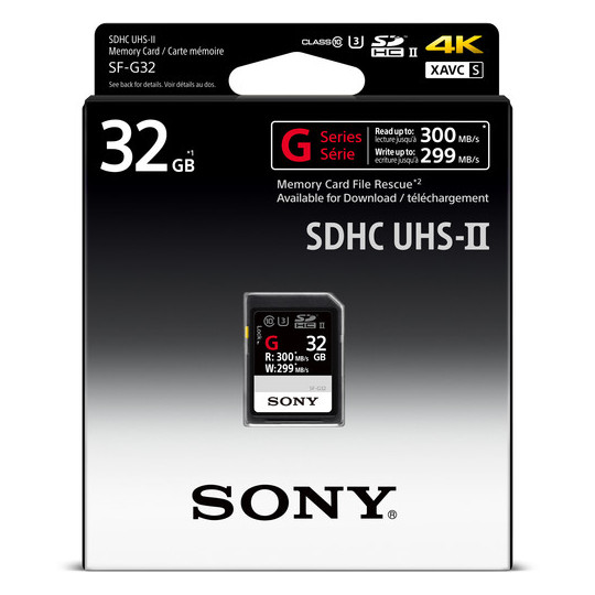 Sony SFG32 SD Card 32GB Sony SFG32 SD Card 32GB