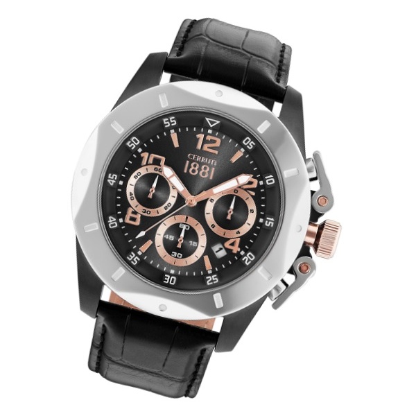 Cerruti 1881 CRWA182SBS02BK Pusiano Mens Watch Cerruti 1881 CRWA182SBS02BK Pusiano Mens Watch