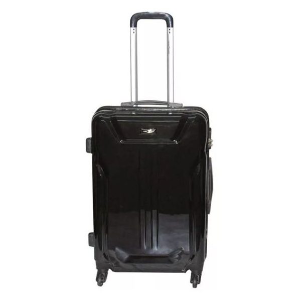 Highflyer Terminator Trolley Luggage Bag Black 3pc Set TH1609PPC3PC Highflyer Terminator Trolley Luggage Bag Black 3pc Set TH1609PPC3PC