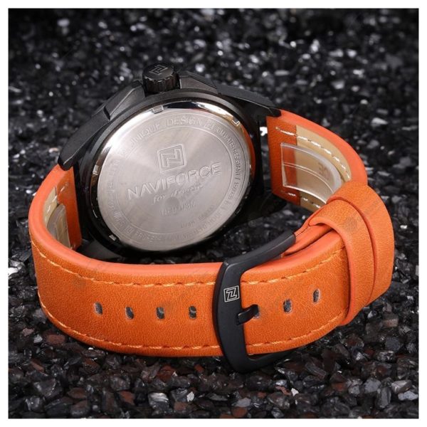 Naviforce Mens Watch Orange NF9103 Naviforce Mens Watch Orange NF9103