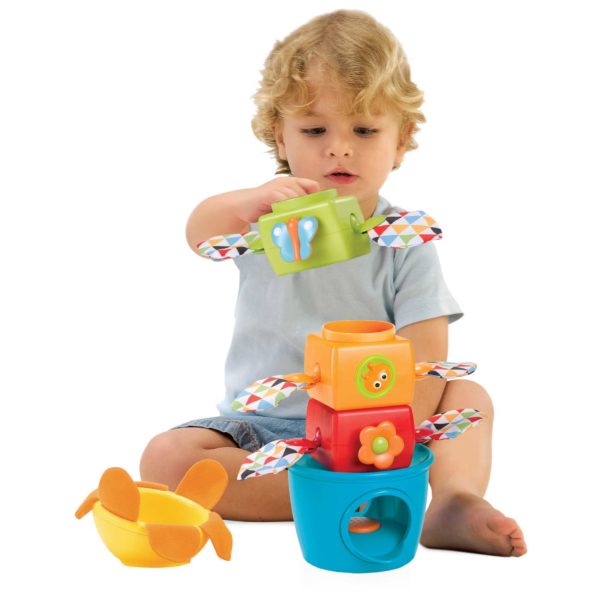 Yookidoo 40112 Stack Flap n Tumble Toy Yookidoo 40112 Stack Flap n Tumble Toy