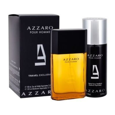 Azzaro Pour Homme Travel Gift Set For Men (Azzaro Pour Homme 100ml EDT + Deodorant Spray 150 ml) Azzaro Pour Homme Travel Gift Set For Men (Azzaro Pour Homme 100ml EDT + Deodorant Spray 150 ml)