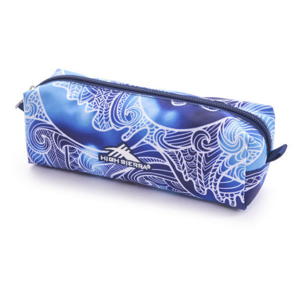 High Sierra 94HAS007 Blaise B Pencil Case Plams/Lagoon/White High Sierra 94HAS007 Blaise B Pencil Case Plams/Lagoon/White