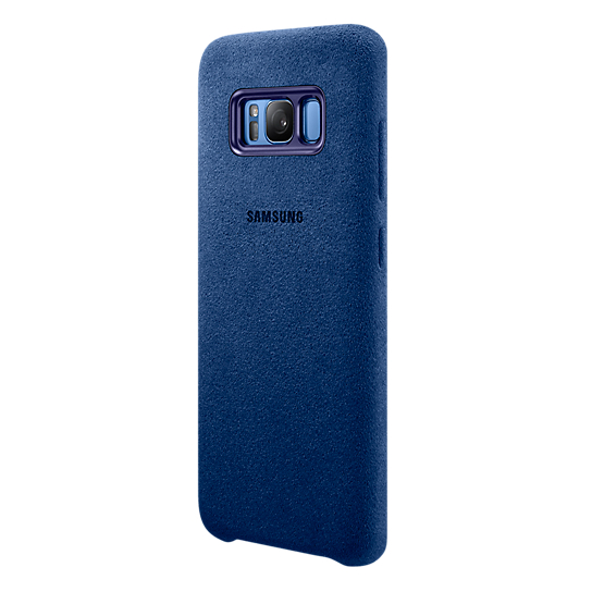 Samsung Alcantara Case Blue For Galaxy S8 EF-XG950ALEGWW Samsung Alcantara Case Blue For Galaxy S8 EF-XG950ALEGWW