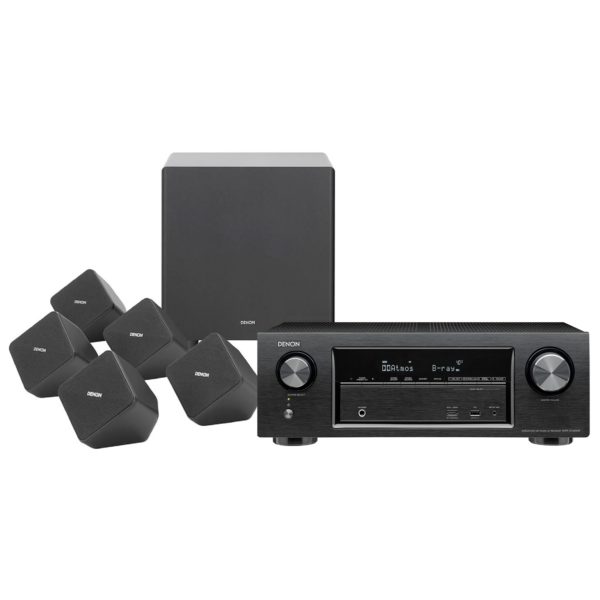 Denon AVRX540BT+ SYS2020 5.1 Home Theater Package Denon AVRX540BT+ SYS2020 5.1 Home Theater Package