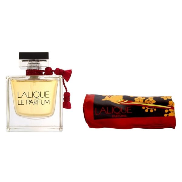 Lalique Le Perfum Perfume Gift Set For Women (Lalique Le Red Perfume 100ml EDP + Scarf Set ) Lalique Le Perfum Perfume Gift Set For Women (Lalique Le Red Perfume 100ml EDP + Scarf Set )