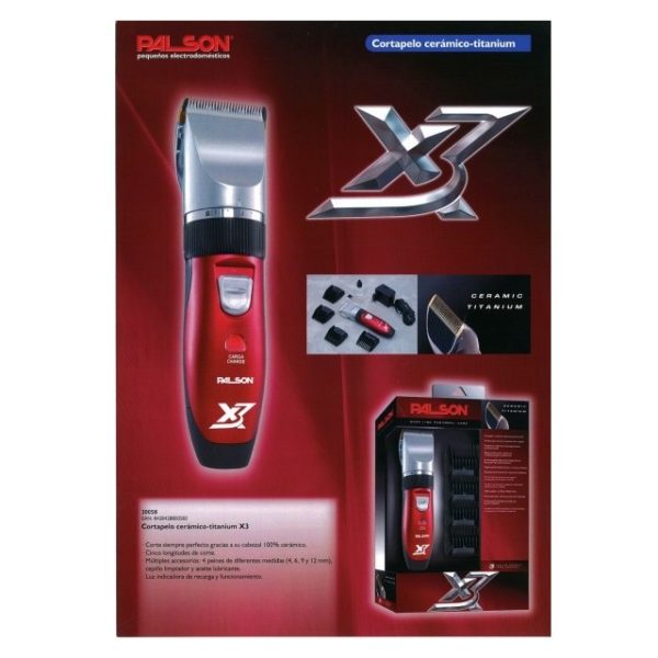 Palson 30058 X3 Professional Ceramic Titanium Hair Clipper Palson 30058 X3 Professional Ceramic Titanium Hair Clipper