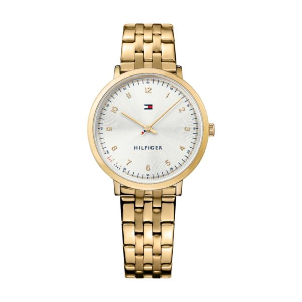Tommy Hilfiger ULSMB Watch For Women with Gold Steel Bracelet Tommy Hilfiger ULSMB Watch For Women with Gold Steel Bracelet