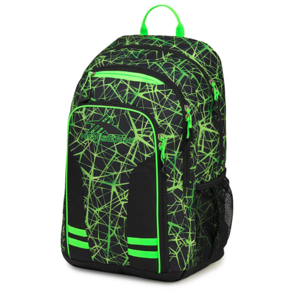 High Sierra H04AW073 Blaise Backpack Digital Web/Black/Lime High Sierra H04AW073 Blaise Backpack Digital Web/Black/Lime