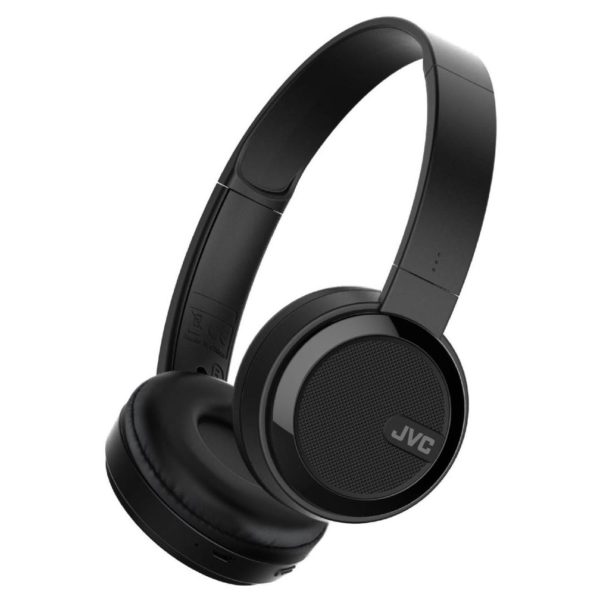 JVC Foldable Bluetooth On Ear Headphone Black HAS40BTB JVC Foldable Bluetooth On Ear Headphone Black HAS40BTB