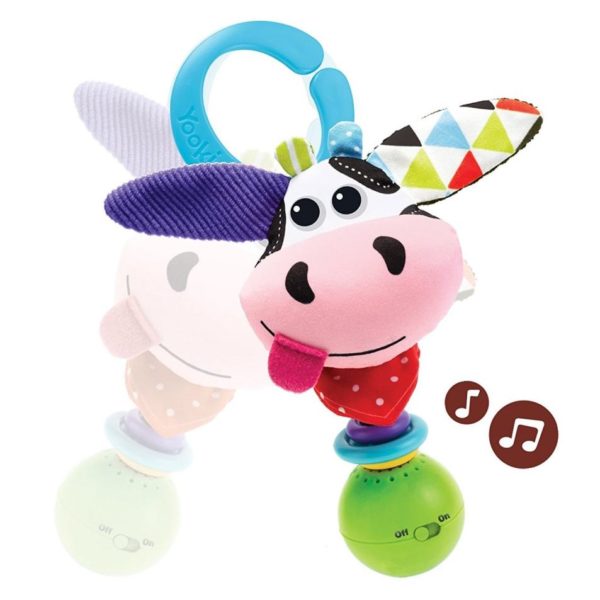 Yookidoo 40132 Cow Shake Me Rattle Toy Yookidoo 40132 Cow Shake Me Rattle Toy