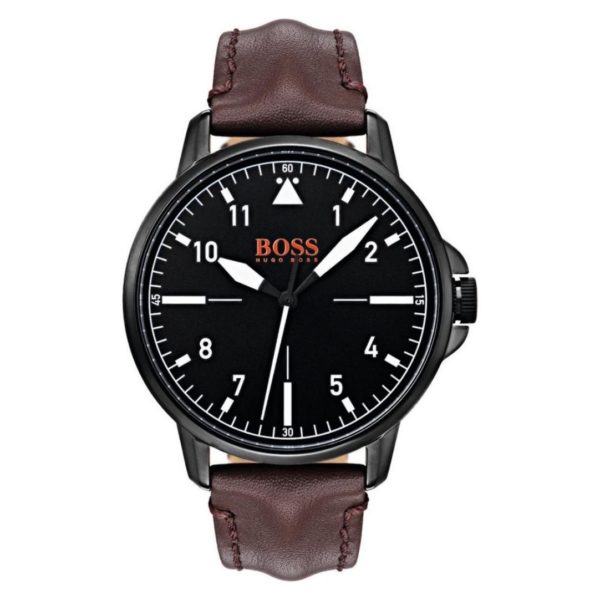 Hugo Boss Chico Watch For Men with Brown Leather Strap Hugo Boss Chico Watch For Men with Brown Leather Strap