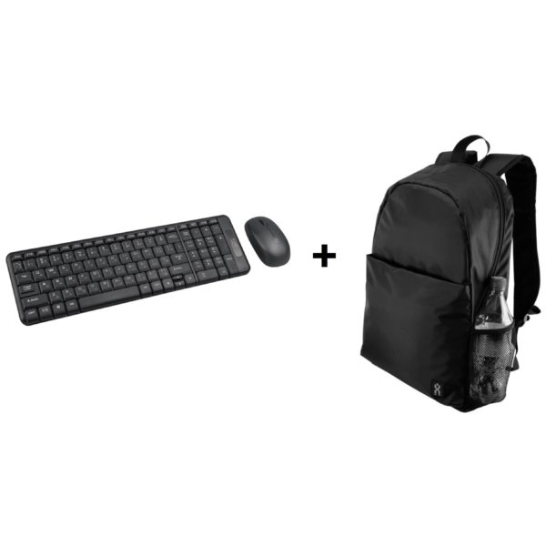 Xcell KB200WL Wireless Combo Keyboard + BG200BP Laptop Back Pack 15.6inch Xcell KB200WL Wireless Combo Keyboard + BG200BP Laptop Back Pack 15.6inch