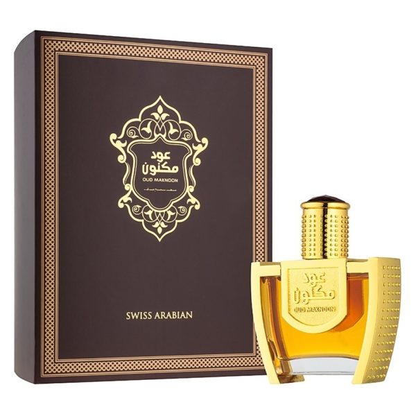Swiss Arabian Oud Maknoon Perfume 100ml For Unisex Eau de Parfum Swiss Arabian Oud Maknoon Perfume 100ml For Unisex Eau de Parfum