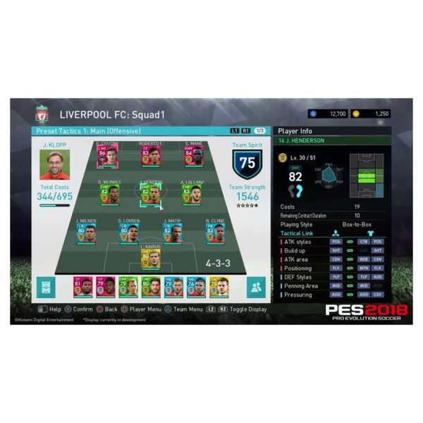 Xbox One PES 2018 Premium Edition Game Xbox One PES 2018 Premium Edition Game