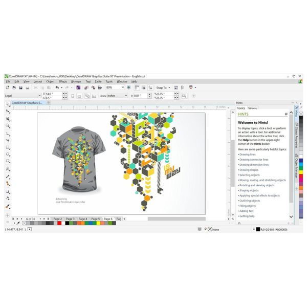 Buy Corel Draw Graphics Suite X7 Software Price, Specifications