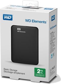 Western Digital WDBU6Y0020BBK Elements Portable Hard Drive Black 2TB Western Digital WDBU6Y0020BBK Elements Portable Hard Drive Black 2TB