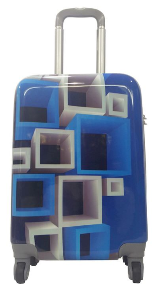 Senator 3 Pcs ABS And PC Spinner Luggage Trolley Case Blue Senator 3 Pcs ABS And PC Spinner Luggage Trolley Case Blue