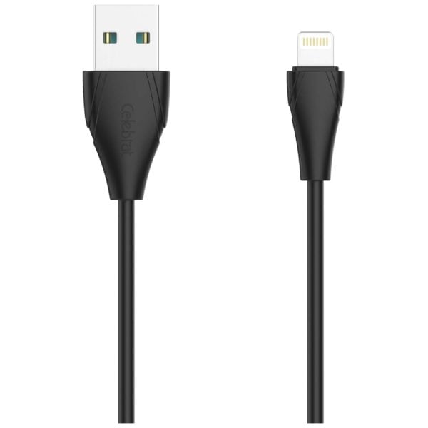 Celebrat CB01I Lightning Cable 1m Black Celebrat CB01I Lightning Cable 1m Black