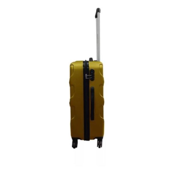 Highflyer Vice Series Trolley Luggage Bag Gold 3pc Set TH-VICE-3PC Highflyer Vice Series Trolley Luggage Bag Gold 3pc Set TH-VICE-3PC