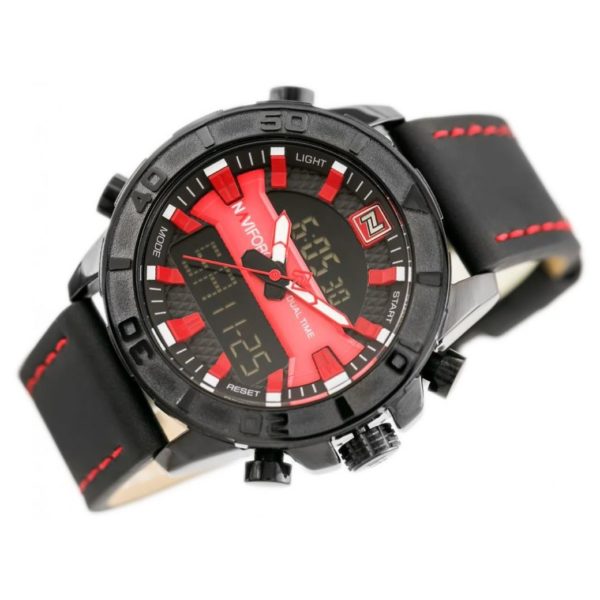 Naviforce Mens Watch Red NF9114 Naviforce Mens Watch Red NF9114