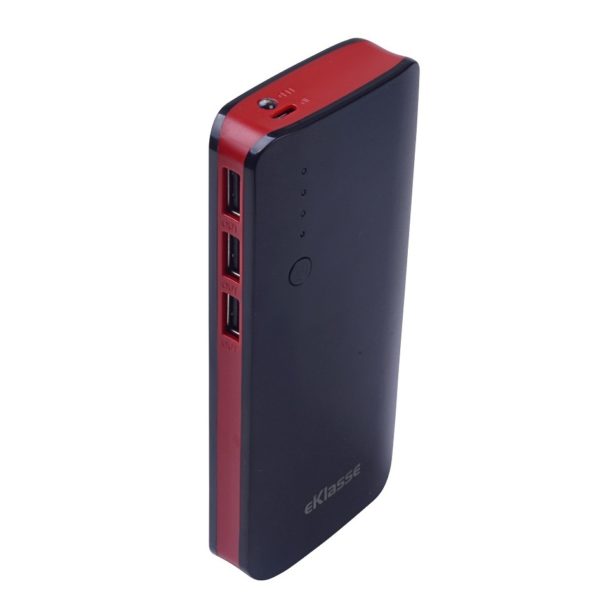 Eklasse EKPB0804BXM Power Bank 8000mAh Black/Red + EKPB0804BXM Power Bank 8000mAh White/Red Eklasse EKPB0804BXM Power Bank 8000mAh Black/Red + EKPB0804BXM Power Bank 8000mAh White/Red