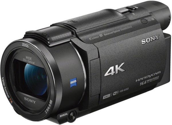 Sony FDR-AX53 4K Ultra HD Handycam Camcorder Black Sony FDR-AX53 4K Ultra HD Handycam Camcorder Black