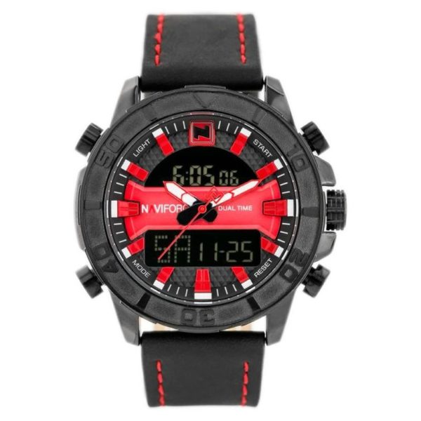 Naviforce Mens Watch Red NF9114 Naviforce Mens Watch Red NF9114