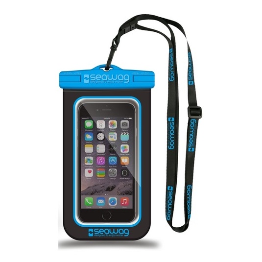 Seawag Waterproof Case For Smartphone Black/Blue - SEAWAGB2X Seawag Waterproof Case For Smartphone Black/Blue - SEAWAGB2X