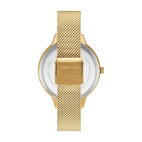 Kenneth Cole Classic Watch For Women with Gold Hamilton Gold Stainless Steel Bracelet Kenneth Cole Classic Watch For Women with Gold Hamilton Gold Stainless Steel Bracelet