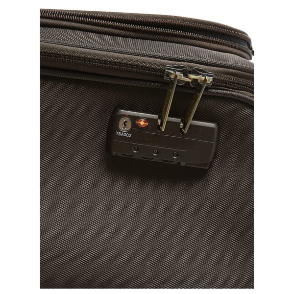 Senator GM1208210AW165BRW Pilot Trolley Luggage Bag Brown 16.5inch Senator GM1208210AW165BRW Pilot Trolley Luggage Bag Brown 16.5inch
