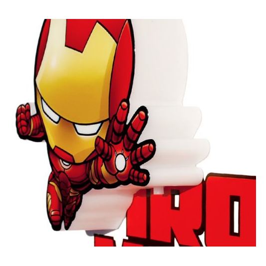 3DLightFX Marvel Iron Man 3D Decor Wall Light 2001912 3DLightFX Marvel Iron Man 3D Decor Wall Light 2001912